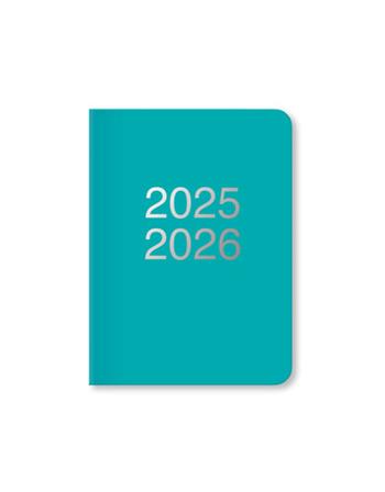 Agenda accademica 2025-2026 Dazzle A6 Giornaliero ML Turchese - 14,8 x 10,5 cm  Letts 2025 | Libraccio.it
