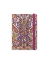 Agenda accademica 2025-2026 Paisley A6 Settimanale Salamandra - 14,8 x 10,5 cm