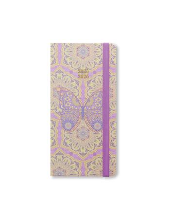 Agenda accademica 2025-2026 Paisley A6 Settimanale Farfalla - 14,8 x 10,5 cm  Letts 2025 | Libraccio.it