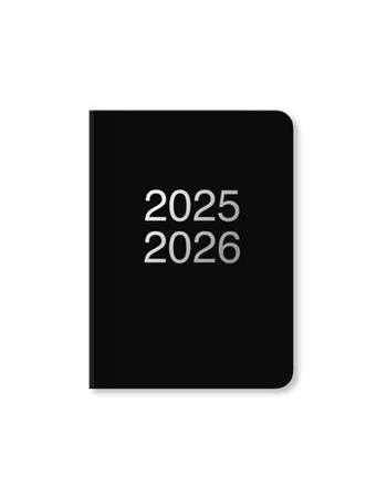 Agenda accademica 2025-2026 Dazzle A6 Giornaliero ML Black - 14,8 x 10,5 cm  Letts 2025 | Libraccio.it