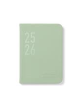 Agenda accademica 2025-2026 Conscious A6 Giornaliero Salvia - 14,8 x 10,5 cm