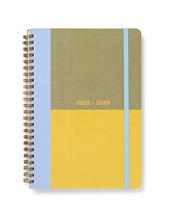 Agenda accademica 2025-2026 Colour Block A5 Giornaliero Lime - 21 x 14,8 cm