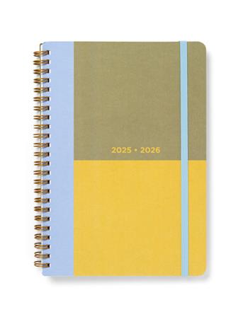 Agenda accademica 2025-2026 Colour Block A5 Giornaliero Lime - 21 x 14,8 cm  Letts 2025 | Libraccio.it