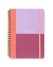 Agenda accademica 2025-2026 Colour Block A5 Giornaliero Lampone - 21 x 14,8 cm