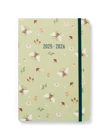 Agenda accademica 2025-2026 Bumblebee A5 Settimanale Salvia - 21 x 14,8 cm  Letts 2025 | Libraccio.it