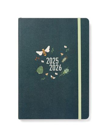 Agenda accademica 2025-2026 Bumblebee A5 Settimanale Verde scuro - 21 x 14,8 cm  Letts 2025 | Libraccio.it