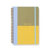 Diario accademico 2026-2027 Colour Block A5 Giornaliero Lime