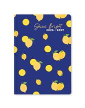 Diario accademico 2026-2027 Citrus A5 Settimanale Shine bright