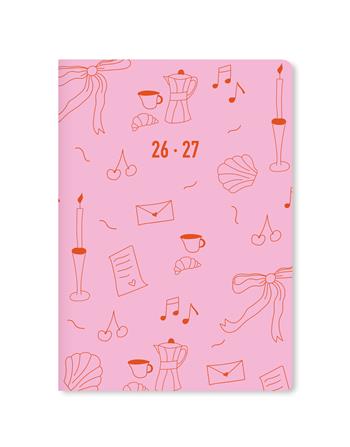 Diario accademico 2026-2027 Little Joys A5 Settimanale Rosa  Caimi 2026 | Libraccio.it