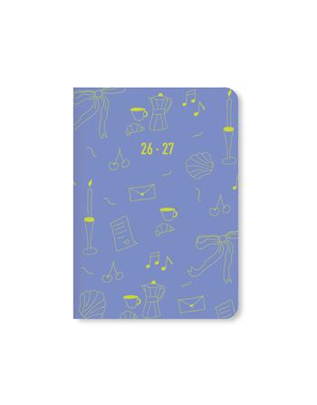Diario accademico 2026-2027 Little Joys A6 Giornaliero Azzurro  Caimi 2026 | Libraccio.it