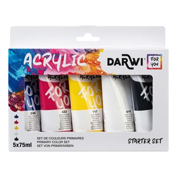 DFY Set colori acrilici primari 5 x 75 ml  Clairefontaine 2026 | Libraccio.it