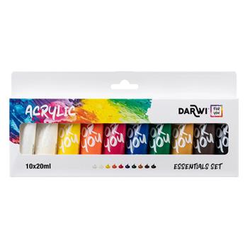 DFY Set colori acrilici 10 x 20 ml  Clairefontaine 2026 | Libraccio.it