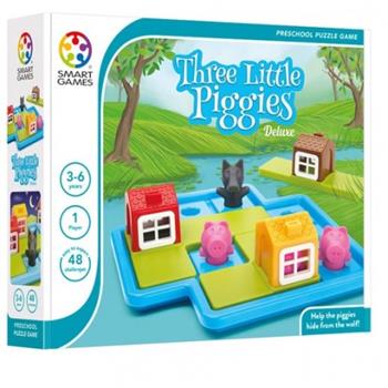 Smart Games - I Tre Piccoli Porcellini con libro della fiaba incluso - Italian Version  Smart Games 2025 | Libraccio.it