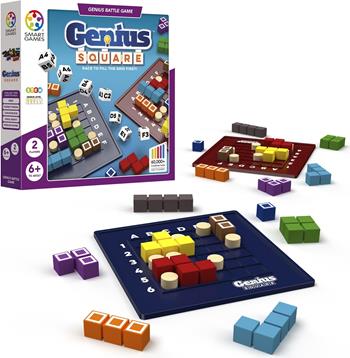 Smart Games - Happy Puzzle - Genius Square  Smart Games 2025 | Libraccio.it