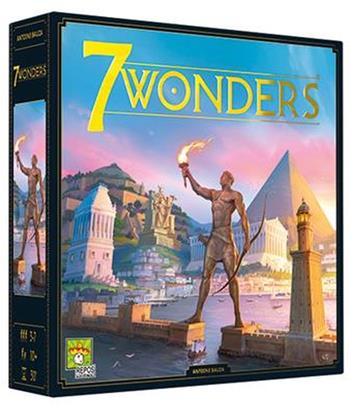 7 Wonders (nuova versione). Base - ITA. Gioco da tavolo  Asmodee 2021 | Libraccio.it