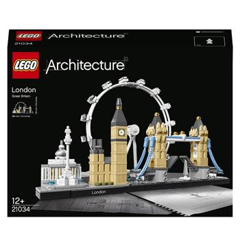 LEGO Architecture 21034 Londra, con London Eye, Big Ben e Tower Bridge, Modellismo Monumenti, Set da Collezione, Idea Regalo  LEGO 2018 | Libraccio.it