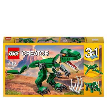 LEGO Creator 31058 Dinosauro, Giocattolo 3 in 1, Set con T-rex, Triceratopo e Pterodattilo, Giochi per Bambini dai 7 Anni  LEGO 2018 | Libraccio.it
