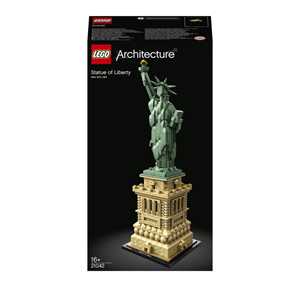 LEGO Architecture 21042 Statua della Libertà, Set di Costruz...