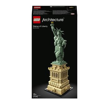 LEGO Architecture 21042 Statua della Libert&#224;, Set di Costruzioni e Idea Regalo Collezionabile, Souvenir di New York  LEGO 2018 | Libraccio.it