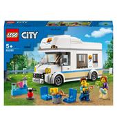 LEGO City 60283 Super Veicoli Camper delle Vacanze, Kit di Gioco con Camper, Giocattoli sulle Vacanze Estive per Bambini