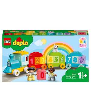LEGO DUPLO 10954 Treno dei Numeri Giocattolo - Impariamo a Contar...