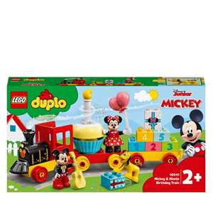 LEGO DUPLO Disney 10941 Il Treno del Compleanno di Topolino e Min...