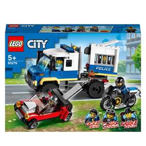 LEGO City 60276 Trasporto dei Prigionieri della Polizia, Camion G...