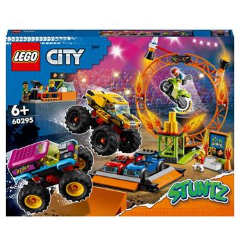 LEGO City 60295 Stuntz Arena dello Stunt Show, Set con 2 Monster Truck Giocattolo, 2 Automobiline, Moto Giocattolo  LEGO 2021 | Libraccio.it