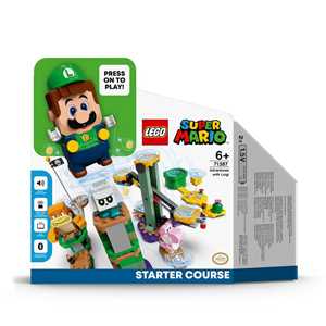 LEGO Super Mario 71387 Avventure di Luigi - Starter Pack, Giocatt...