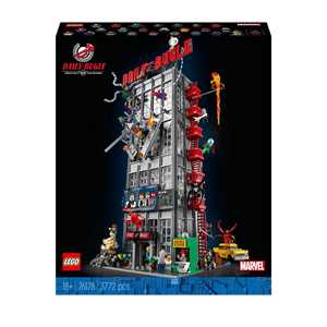 LEGO Marvel 76178 Daily Bugle di Spider-Man, Iconico Set da Colle...