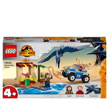 LEGO Jurassic World 76943 Inseguimento dello Pteranodonte, Giochi per bambini di 4+ Anni con Dinosauro Giocattolo  LEGO 2021 | Libraccio.it