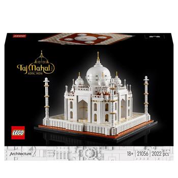 LEGO Architecture 21056 Taj Mahal, Costruzioni per Adulti, Grande Modello da Collezione e da Esposizione, Idea Regalo  LEGO 2021 | Libraccio.it