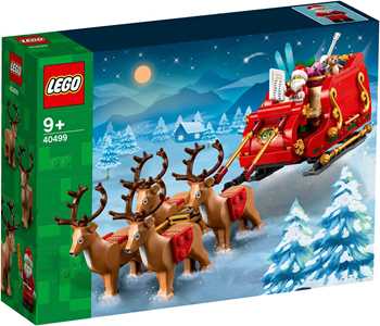 LEGO Slitta di Babbo Natale Giocattolo, Set di Giochi Creativi, I...