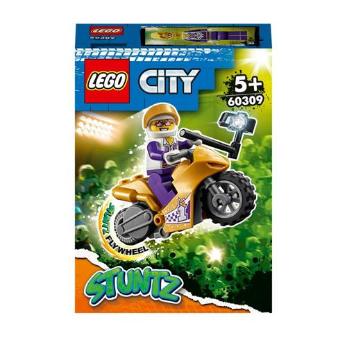 LEGO City Stuntz Stunt Bike dei Selfie, Moto Giocattolo con Funzione  Carica e Vai, Idea Regalo