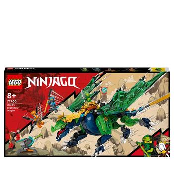 LEGO NINJAGO 71766 Dragone Leggendario di Lloyd con Drago Giocattolo Snodabile e Minifigure, Giochi per Bambini dagli 8 Anni  LEGO 2021 | Libraccio.it