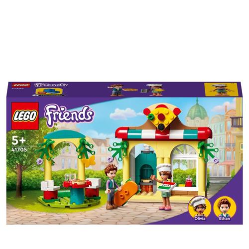 LEGO Friends 41705 La Pizzeria di Heartlake City, con Pizza, Cibo  Giocattolo e Mini Bamboline, Giochi