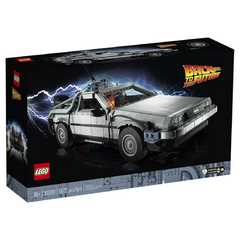 LEGO Icons 10300 Macchina del Tempo Ritorno al Futuro, Set Modell...