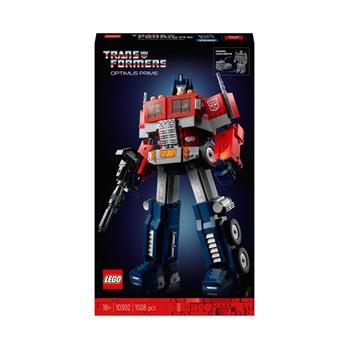 LEGO Icons Optimus Prime, Modellino da Costruire 2 in 1 del Leader dei Transformers, Set da Collezione per Adulti, 10302  LEGO 2022 | Libraccio.it