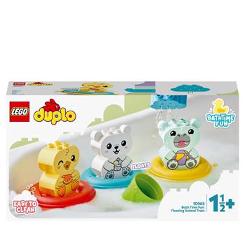 LEGO DUPLO 10965 Ora del Bagnetto: Il Treno degli Animali Galleggiante, Giochi per Vasca da Bagno per Bambini di 1,5+ Anni  LEGO 2021 | Libraccio.it