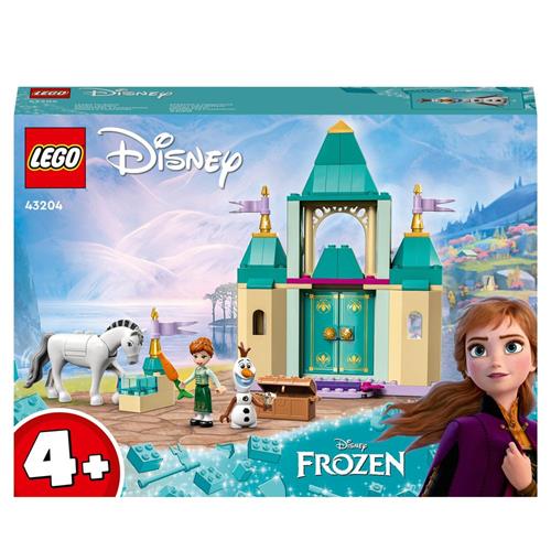 LEGO Principessa Disney 43204 Divertimento al Castello di Anna e Olaf, con  Personaggi Frozen, Giochi per