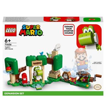 LEGO Super Mario 71406 Pack Espansione Casa dei Regali di Yoshi con 2 Figure, Giocattoli da Combinare con gli Starter Pack  LEGO 2022 | Libraccio.it
