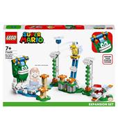 LEGO Super Mario 71409 Pack Espansione Sfida sulle Nuvole di Spike Gigante, Giocattoli da Combinare con gli Starter Pack