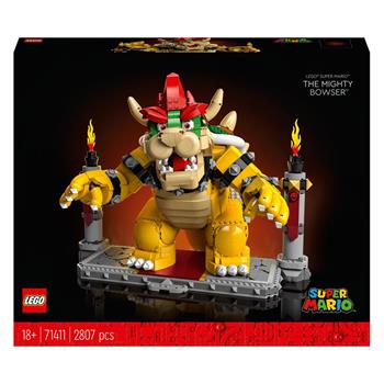 LEGO Super Mario 71411 Il Potente Bowser, Kit di Costruzioni per Adulti, Idee Regalo, Personaggio Snodabile 3D da Collezione  LEGO 2022 | Libraccio.it