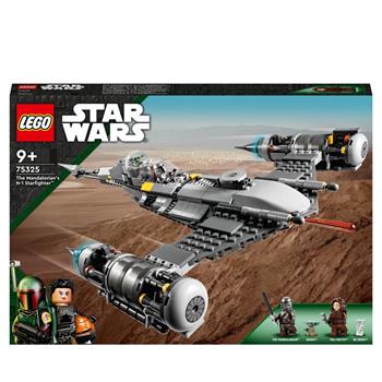 LEGO Star Wars 75325 Starfighter N-1 del Mandaloriano, Personaggi Peli Motto, Droide BD e Baby Yoda, Giocattolo Costruibile  LEGO 2022 | Libraccio.it