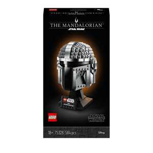 LEGO Star Wars 75328 Casco del Mandaloriano, Elmo da Collezione, ...