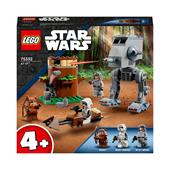 LEGO Star Wars 75332 AT-ST, Modellino da Costruire per Bambini in Età Prescolare dai 4 Anni con 3 Minifigure e Starter Brick