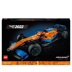 LEGO Technic 42141 Monoposto McLaren Formula 1 2022, Auto Replica...