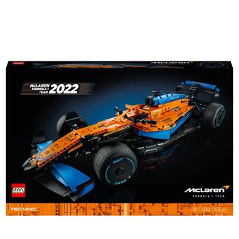 LEGO Technic 42141 Monoposto McLaren Formula 1 2022, Auto Replica F1, Set per Adulti Macchina da Corsa, Modellino Supercar  LEGO 2021 | Libraccio.it