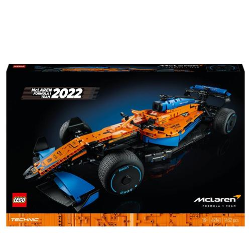 LEGO Technic 42141 Monoposto McLaren Formula 1 2022, Auto Replica F1, Set  per Adulti Macchina da