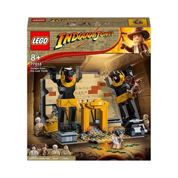 LEGO Indiana Jones 77013 Fuga dalla Tomba Perduta Gioco con Tempio e Minifigure della Mummia da I Predatori dell'Arca Perduta  LEGO 2023 | Libraccio.it